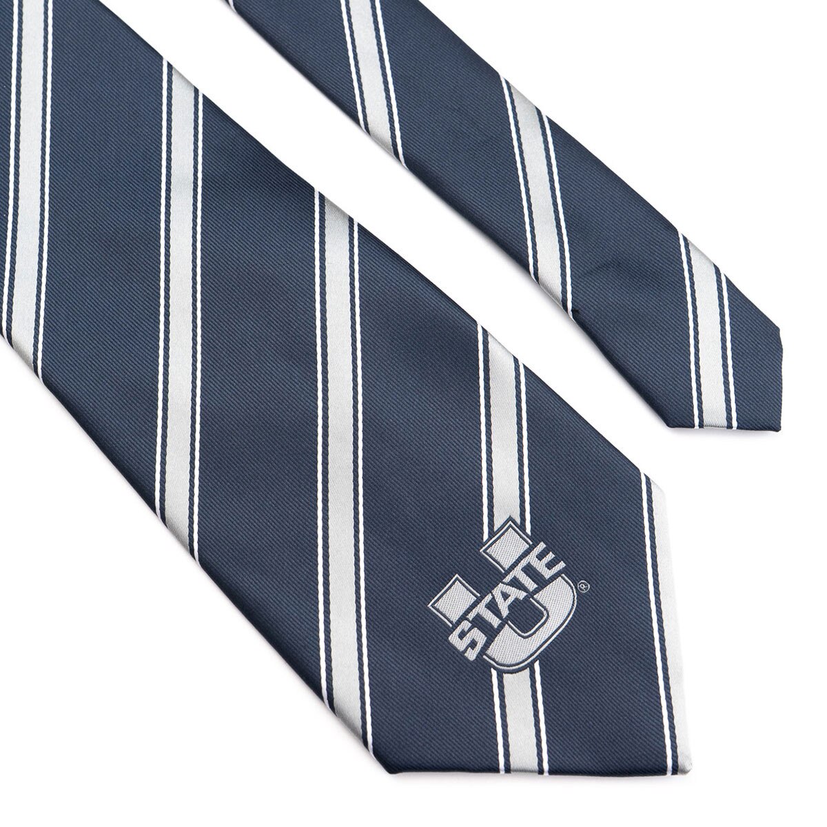 U-State Navy Blue Striped Tie